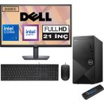 Dell Vostro 3030 mt Intel Core I7 12700 16GB Ddr5 4tb SSD 21.5" Fhd Windows 11 Pro Intel® UHD Graphics 730 Masaüstü Bilgisayar 21N3030I7EMEAP10 + Zetta USB Bellek