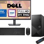 Dell Vostro 3030 mt Intel Core I7 12700 24GB Ddr5 2tb SSD 21.5" Fhd Windows 11 Pro Intel® UHD Graphics 730 Masaüstü Bilgisayar 21N3030I7EMEAP14 + Zetta USB Bellek