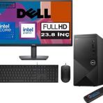 Dell Vostro 3030 mt Intel Core I7 12700 24GB Ddr5 512GB SSD 23.8" Fhd Ubuntu Intel® UHD Graphics 730 Masaüstü Bilgisayar 23N3030I7EMEAU12 + Zetta USB Bellek