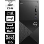 Dell Vostro 3030MT i7 12700 Masaüstü Bilgisayar 64GB RAM 512GB SSD FreeDOS + Per4 USB N6007VDT3030MTP313