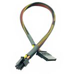 Dell Vostro-Optiplex Mini 6 Pin to 2xSATA Power Kablo