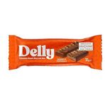 DELLY Çikolata Kaplı - Bademli & Portakallı Meyveli Bar
