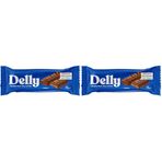 DELLY Çikolata Kaplı - Fındıklı Meyveli Bar 2li paket
