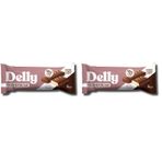 DELLY Çikolata Kaplı, Yüksek Proteinli Bar, Orman Meyveleri Aromalı 2li paket