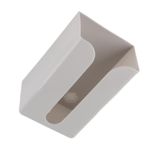 Delme Doku Tutucu Yok Evde kullanımı Için Basit Tuvalet kağıdı Organizatör, Sağlam Abs Malzemesi, Pratik Ve kullanışlı, Gri, 12 X 8 X 19 Cm, Mutfak Ve Banyo Için Uygun