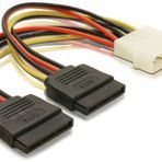 DeLock 60102 SATA Erkek Güç Kablosu