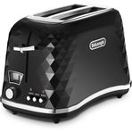 Delonghi Brillante CTJ2103.BK 900 W 5 Programlı 2 Dilim Hazneli Ekmek Kızartma Makinesi Beyaz