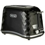 Delonghi CTJ-2003.BK Brillante 900 W 10 Programlı 2 Dilim Hazneli Ekmek Kızartma Makinesi
