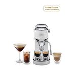 Delonghi Dedica Duo Manuel 1.1l 15 Bar Basınç Gücü Süt Köpürtücü Isıtma Sistemli Espresso Kahve Makinesi Ec890.wi - Beyaz