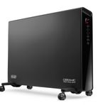 De'Longhi HX65L22 konvektörü kadar, Mobil radyatör için, siyah-gri, 65 m³