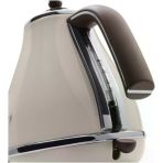 DeLonghi Icona Vintage Su Isıtıcısı 0,3 lt Bej Çelik Malzeme ile Otomatik Kapanma Özelliği