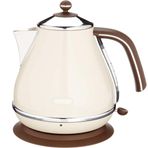 Delonghi KBOV2001.BG Icona 2000 W 1.7 lt Kapasiteli Su Isıtıcı Krem 