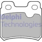 Delphi Arka Fren Balatası Vectra A 88-95 Astra F 94-98 Calıbra A 90-97 Kadett E 86-91 Vectra B 96