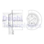 Delphi BG3044 Arka Bmw Fren Diski
