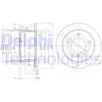 Delphi Depomix Fren Diski Arka Mercedes W463 B901 B904 . Vw Lt 28-35-46