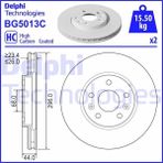 Delphi Depomix Ön Fren Diski Renault Megane Iv 15 Talisman 15 Diş ÇAP:296MM K:26MM Y:44MM 5 Delik