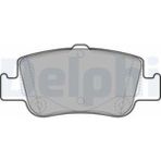 Delphi Fren Balatası Arka (102MM) Aurıs Corolla 07-