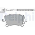 Delphi Fren Balatası Arka (116MM) A4 A6 A8 04-08