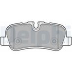 Delphi Fren Balatası Arka (116MM) Range Rover 4.2 4.4 02-