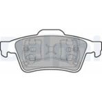 Delphi Fren Balatası Arka (123MM) Vectra C Megane Iı Focus C-Max 02-