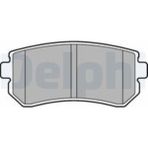Delphi Fren Balatası Arka (93MM) I20 I30 Accent Pıcanto 05-