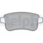 Delphi Fren Balatası Arka Megane Iv 15>/megane Iıı 08>/scenıc Iıı 08>/fluence 08> Otom. El Fren Sıstemlı
