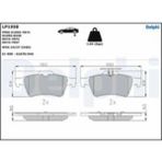 Delphi Fren Balatası Arka Wva 25212 C-Max 07-10 C-Max Iı 12-16 Focus Iı 04-12 Focus Iıı 12-17 Kuga Iı 14-19 Tournoe Connect 13>