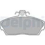 Delphi Fren Balatası On 0986TB2190 Cıvıc 2001 - 2006 - Euro Cıvıc 1996 - 1999 - Rover 1996 - 2000 - Tata Telcolıne