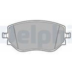 Delphi Fren Balatası On 258MM Renault Clıo V 1.0 1.5 Dcı 115 B7AD 06-19-