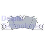 Delphi LP3546 Arka Fren Balatası