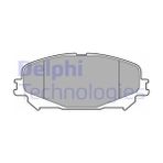 Delphi Lp3734 Ön Fren Balatası Renault Megane Iv 15-captur Iı 20-grand Scenic Iv 18-talisman 18- 410606808r
