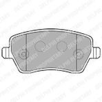 Delphi Modus Clio III 05 Logan 02/07 Accord VIII 2.0 02/03 Micra 03 Swift 05-GDB3332 Ön Balata