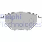 Delphi ÖN FREN BALATASI MEGANE 2 2002-2008 1.4 54X122X18 7701207673 410609192R
