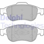 Delphi ÖN FREN BALATASI MEGANE 3 2009 SCENIC 3 2009FLUENCE 2010DUSTER 2010 LODGY 2012 CAPTUR 1 20131.5 DCI 1.6 165 410A12582R 410600379R 410605961R