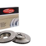 Delphi Opel Antara Ön Fren Disk Takımı