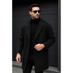 Delpino Erkek Oversize Uzun Kaşe Kaban