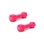 Delta 1 kg Pvc Dambıl Ağırlık + 2 ADET PEMBE