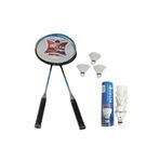 Delta 2 Adet Badminton Raketi + Cantasi + 6 Deluxe Kaz Tuyu + 3 Plastik Toplam 9 Badminton Topu Seti