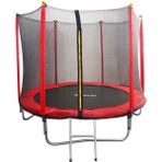 Delta 244 x 214 cm Fileli Korumalı Trambolin