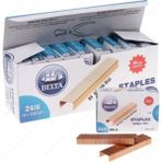 Delta 24/6 10'lu Paket Sarı Zımba Teli