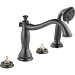 Delta 3597LF-MPU Cassidy Breitgefaechert banyo musluk Pop-up-Drain montaj –, 3597LF-RBMPU
