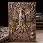 Delta 3D Kabartmalı A5 200 Sayfa Deri Defter