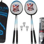 Delta 4 Adet Badminton Raketi + Badminton Cantasi + 9 Adet Badminton Topu Seti
