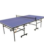 Delta Aventura Mavi Masa Tenisi Masası + Ağ + 2 Raket + 3 Top