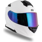 Delta Basic Beyaz Çene Açılır Kask