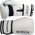 Delta Challenger Dura-Strong Beyaz-Siyah Boks Eldiveni - Beyaz - Siyah - 14 oz