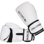 Delta Challenger Dura-Strong Beyaz Siyah Boks Eldiveni