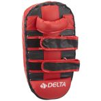 Delta Darbe Yastığı Kick Boks MMA Muay Thai Tekme Lapası, Siyah - Kırmızı