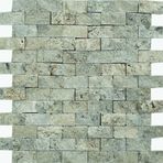 Delta Doğal Taş Silver Traverten Patlatma 2,3x4,8cm