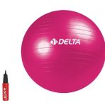 Delta Elite DS 9871 1 Fuşya 65 cm Pilates Egzersiz Topu Ve Top Pompası